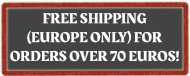 Free shipping for orders over 70 euros